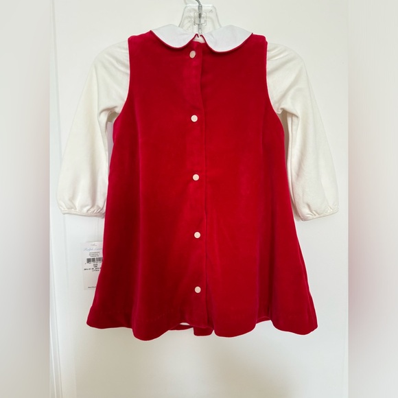 New Baby Ralph Lauren Bodysuit & Velour Dress Set - Picture 4 of 6
